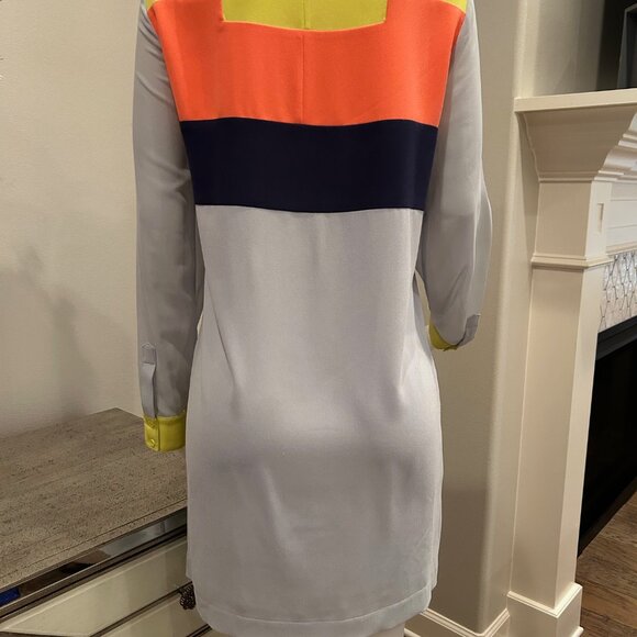 BCBGMaxazria Cally Haze Combo Color-block Dress - Picture 3 of 5